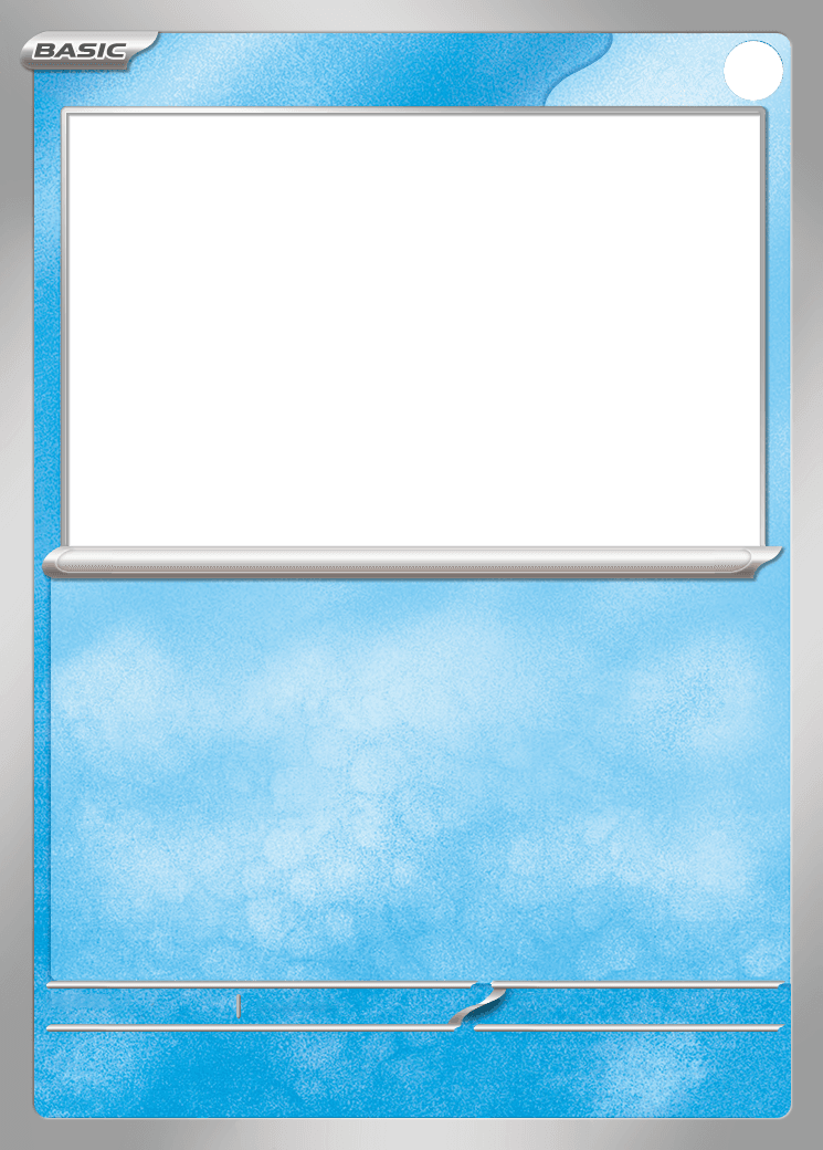 Scarlet & Violet Water-type card template
