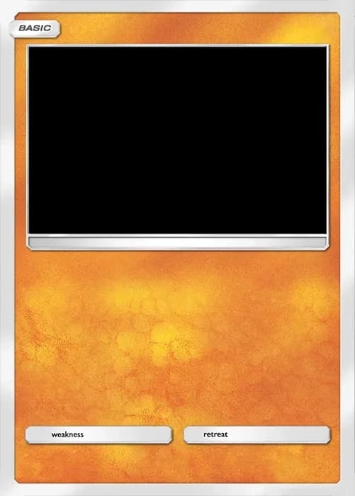 TCG Pocket Fighting-type card template