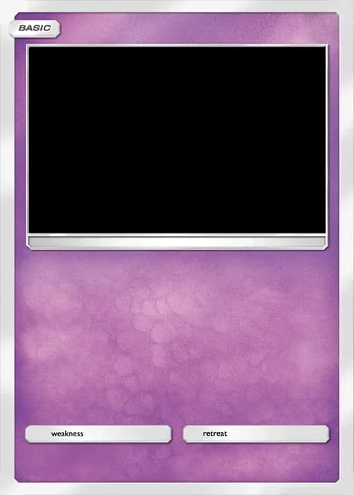 TCG Pocket Psychic-type card template